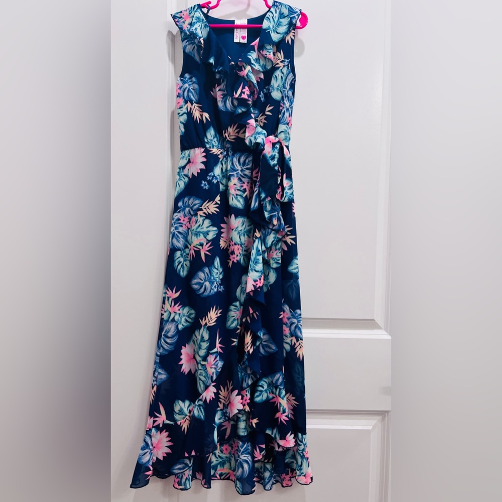 Girl flower summer dress